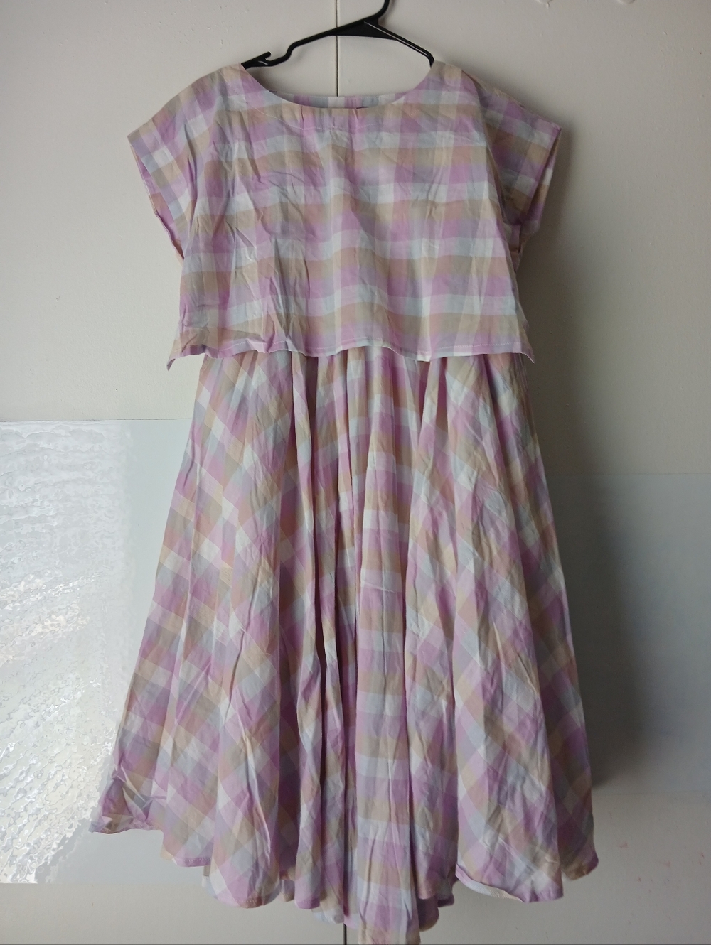 MABLE Pastel Plaid - Two-Piece Set Size S - Picture 2 of 5